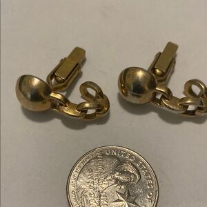 Vintage Swank Gold toned Cufflinks